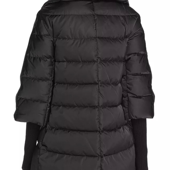 Herno Satin A-Line Down Coat Size 36 - Picture 6 of 12